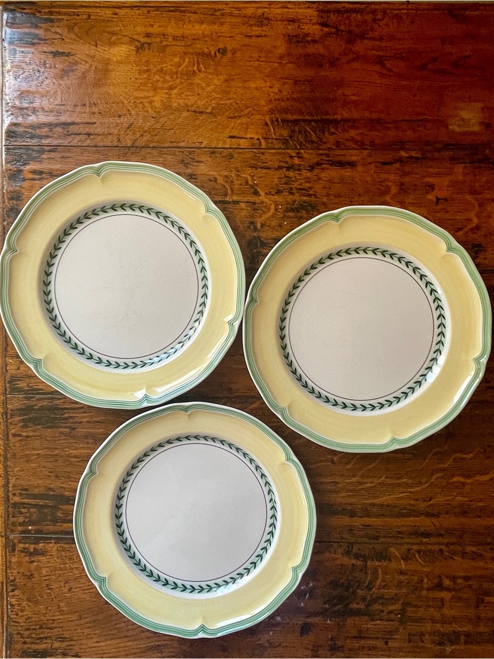 Villeroy & Boch French Garden Vienne Dinner Plates - Set of 3